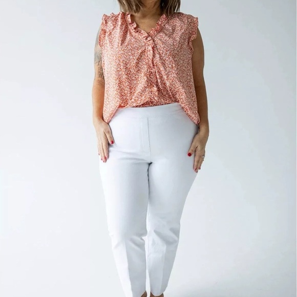 NWT Spanx On-The-Go Ankle Slim Straight Pant With Silver Lining Technology XL - Picture 1 of 5